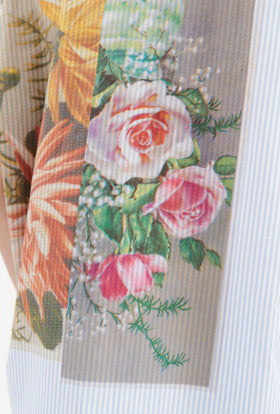 Postcard Collage Bluse, Multicolor from ODEEH 