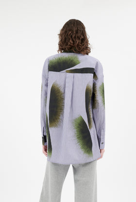 Radiant Objects On Stripe Bluse, Moss from ODEEH 