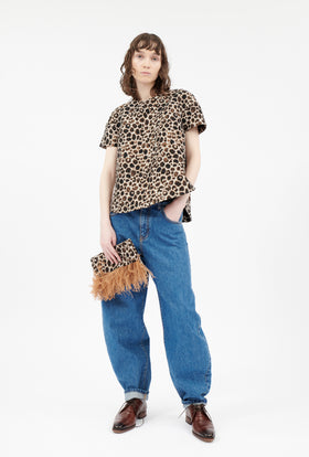 Snow Leopard Bluse, Myrrh from ODEEH 