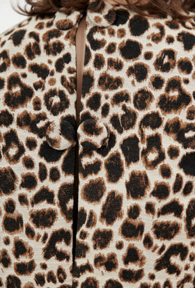 Snow Leopard Bluse, Myrrh from ODEEH 
