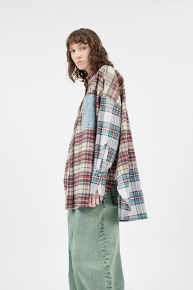 Fancy Clan Checks Bluse, Multicolor from ODEEH 
