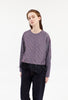 TENNIS STRIPE BLUSE, Bordeaux from ODEEH 