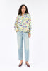 Florets Bluse, Pale Yellow from ODEEH 