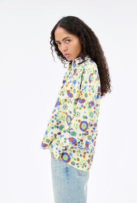 Florets Bluse, Pale Yellow from ODEEH 