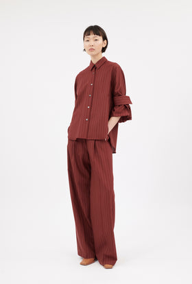 Tropical Pin Stripe Bluse, Achat from ODEEH 
