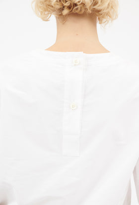 Techno Cotton Bluse, White from ODEEH 
