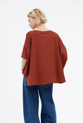 Light Oxford Wool Shirt, Spice from ODEEH 