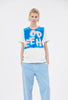 Organic Single Jersey T-Shirt, Lapislazulli from ODEEH 