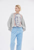 Organic Single Jersey Sweatshirt, Rouge from ODEEH 