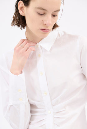 Poplin Shirt, White from ODEEH 