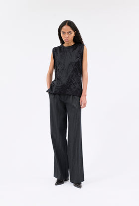 DUCHESSE Bluse, Jet Black from ODEEH 