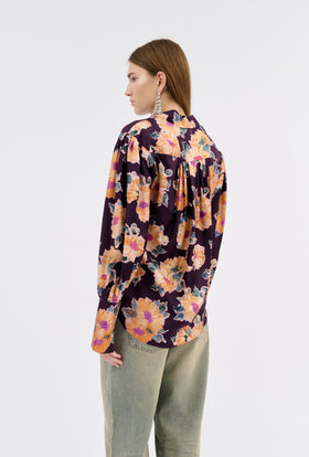 BRUSH STROKE BLOSSOMS Bluse, Dawn from ODEEH 