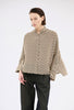 Chevrons Bluse, Mink from ODEEH 