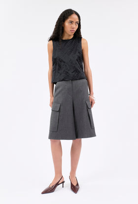 DUCHESSE Top, Jet Black from ODEEH 
