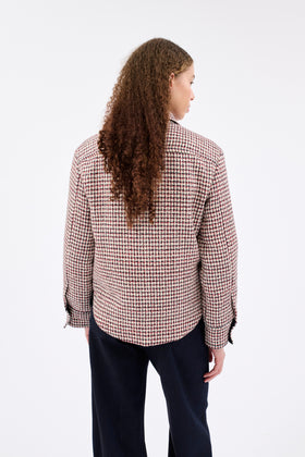HOUNDS TOOTH Bluse, Caramel from ODEEH 