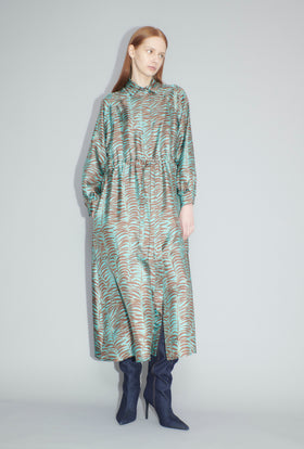 Op-Art Tree Kleid, Shellac from ODEEH 