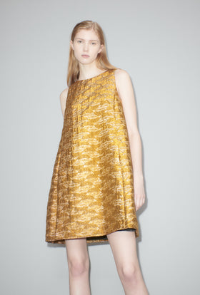 Golden Flood Kleid, Gold from ODEEH 