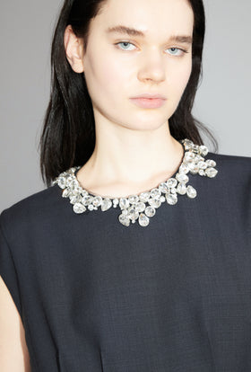 Struct. Tropical Kleid, Slate from ODEEH 