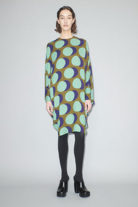 Big Double Dot Kleid, Moss from ODEEH 