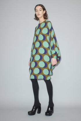 Big Double Dot Kleid, Moss from ODEEH 