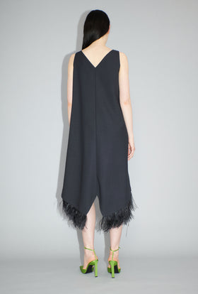 Struct. Tropical Kleid, Slate from ODEEH 