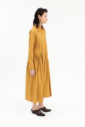 Poplin Kleid, Saffran from ODEEH 