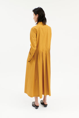 Poplin Kleid, Saffran from ODEEH 