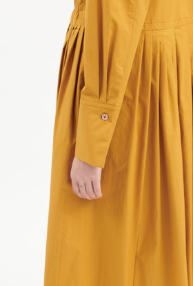 Poplin Kleid, Saffran from ODEEH 