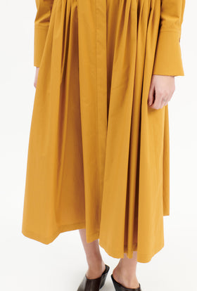 Poplin Kleid, Saffran from ODEEH 