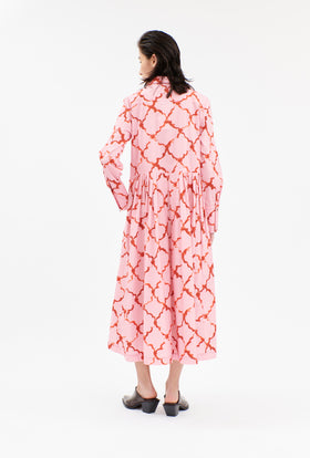 Painted Arabesque Pop Kleid, Poppy from ODEEH 
