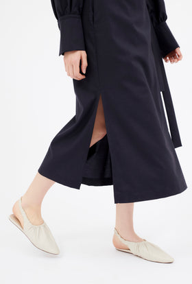 Super Light Wool Kleid, Navy from ODEEH 