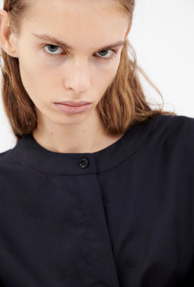 Super Light Wool Kleid, Navy from ODEEH 