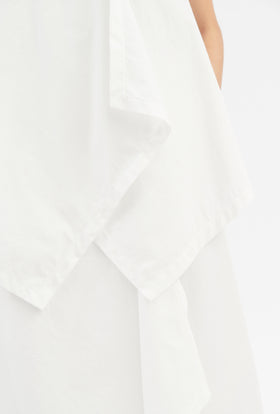 Diagonal Popeline Kleid, Milk from ODEEH 