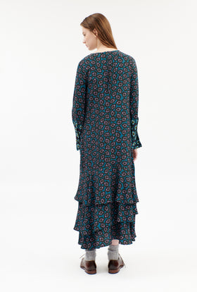 MALLOWS Kleid, Peacock Green from ODEEH 