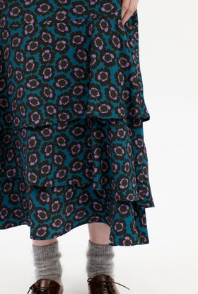 MALLOWS Kleid, Peacock Green from ODEEH 