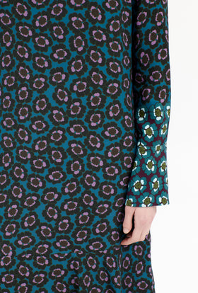 MALLOWS Kleid, Peacock Green from ODEEH 