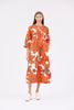 Hibiscus Cotten Dress, Lipstick from ODEEH 