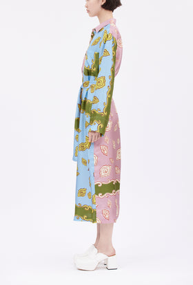 Oysters Dress, Multicolor from ODEEH 
