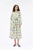 Florets Kleid, Pale Yellow from ODEEH 