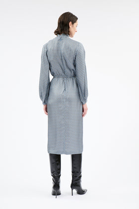 Double Face Coat, Marble Red from ODEEH 