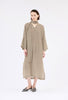 Chevrons Dress, Mink from ODEEH 