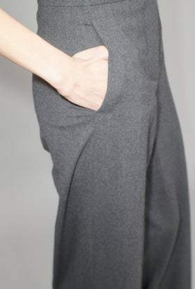 Stretch Flannel Hose, Granite from ODEEH 