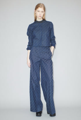 Diagonal Filcoupè Denim Hose, Indigo from ODEEH 