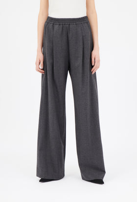 Stretch Flannel Hose, Granite from ODEEH 