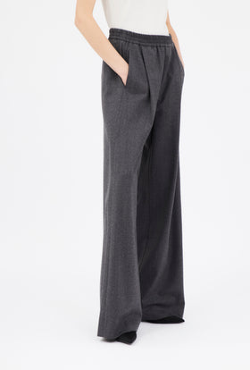 Stretch Flannel Hose, Granite from ODEEH 