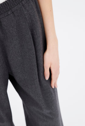 Stretch Flannel Hose, Granite from ODEEH 