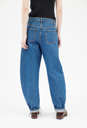 Blue Denim Jeans, Light Indigo from ODEEH 
