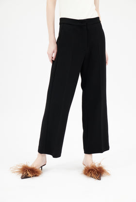 Heavy Georgette Hose, Jet Black from ODEEH 