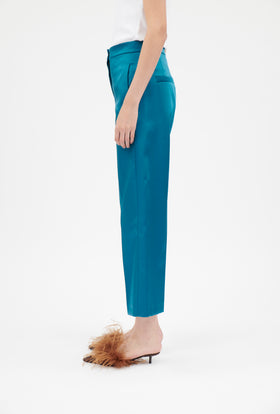 Stretch Duchesse Hose, Peacock from ODEEH 