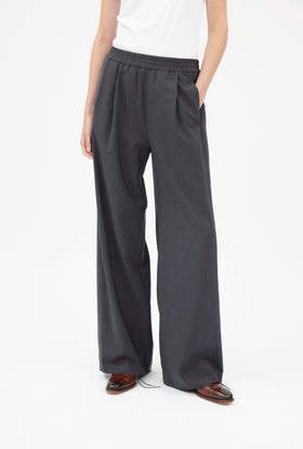 LIGHT WEIGHT WOOL HOSE, Carbon from ODEEH 